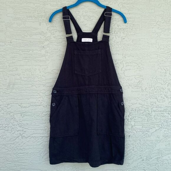 Carly Jean Los Angeles Black Overall Dress Sz S - Picture 1 of 8